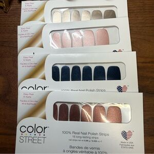 4 Color Street Set Bundle